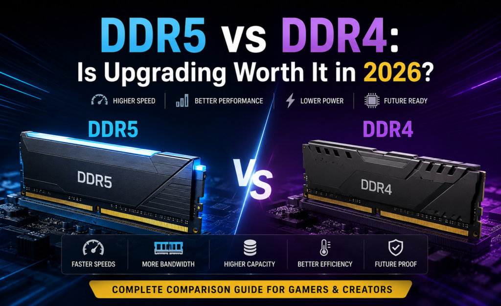 DDR5 vs DDR4: Is Upgrading Worth It in 2026?