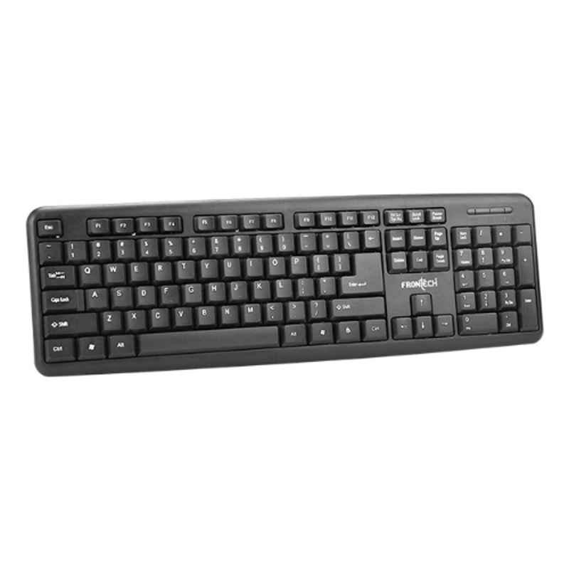 PS2-BLK-1 Frontech FT-1671 Wired Desktop Keyboard