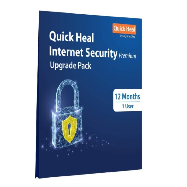 Quick Heal Internet Security Renewal Antivirus - 1 User 1 Year