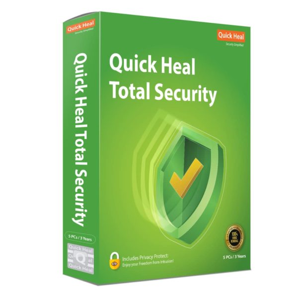 Quick Heal Total Security Antivirus - 5 Users 3 Years