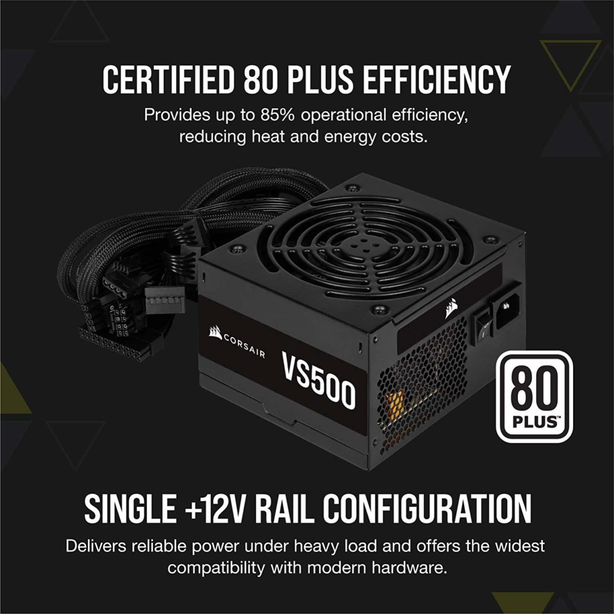 Corsair VS500 80 Plus
