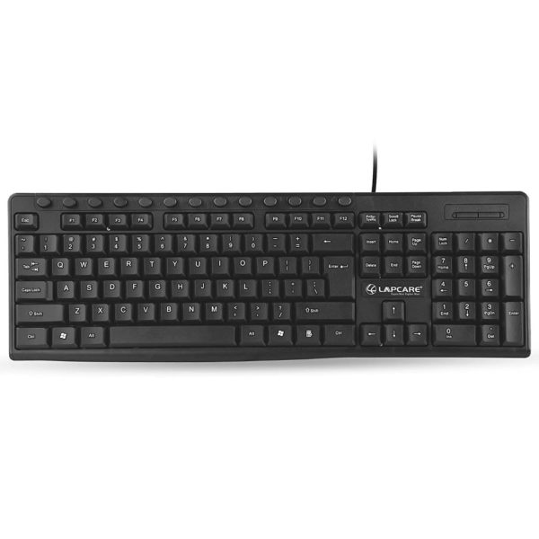 Lapcare E9 Wired USB Multimedia Keyboard