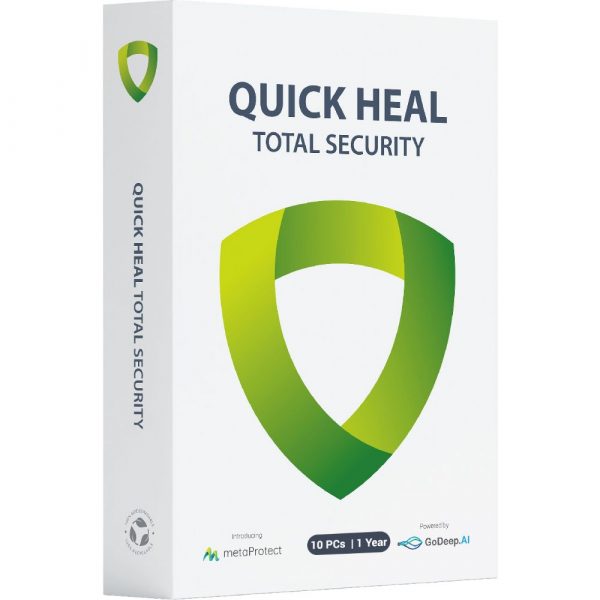 Quick Heal Total Security Antivirus - 10 Users 1 Year