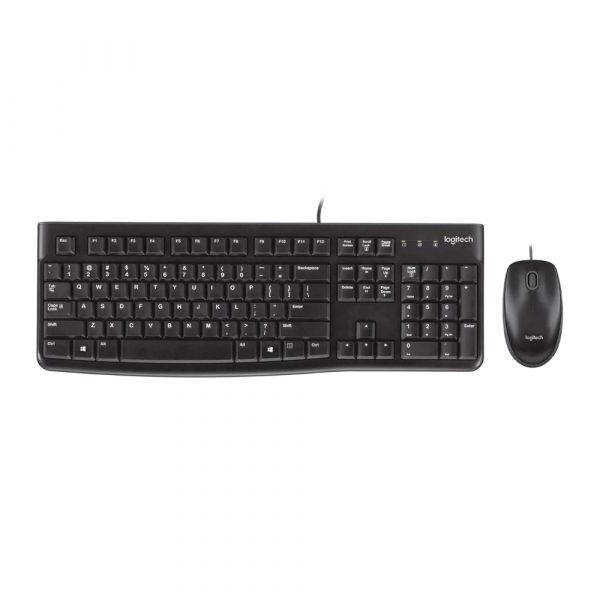 Logitech MK120 Wired USB Keyboard and Mouse Combo