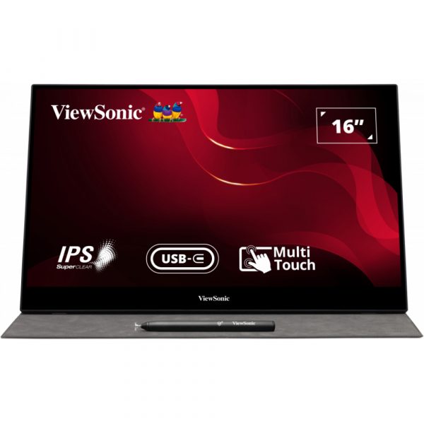 ViewSonic TD1655 16”Touch Portable Monitor