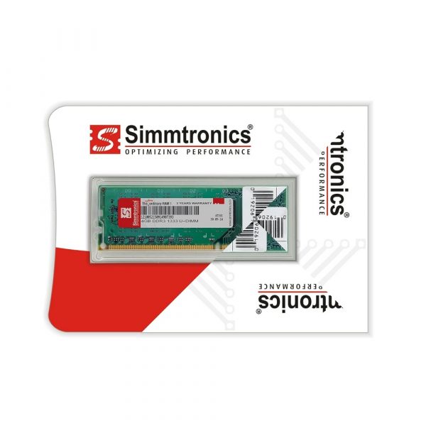 Simmtronics 4GB DDR3 1333MHz Desktop RAM