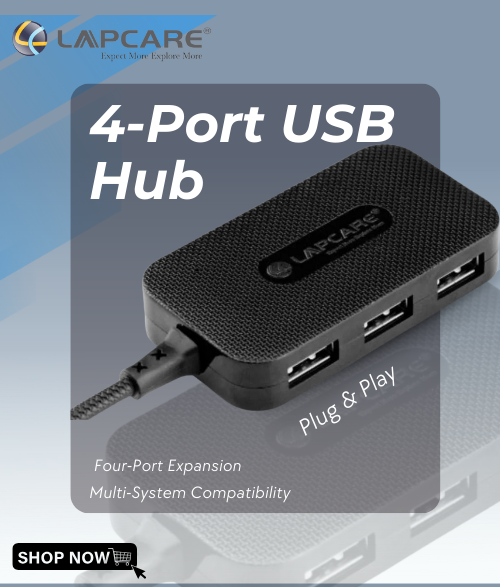 Lapcare 4-Port USB Hub