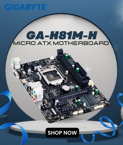 Gigabyte GA-H81M-H Micro ATX Motherboard