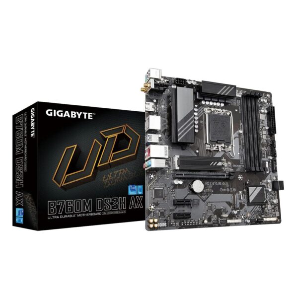 Gigabyte B760M DS3H AX DDR5 Motherboard