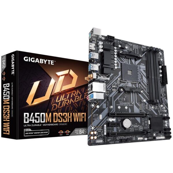 Gigabyte B450M DS3H WiFi Motherboard