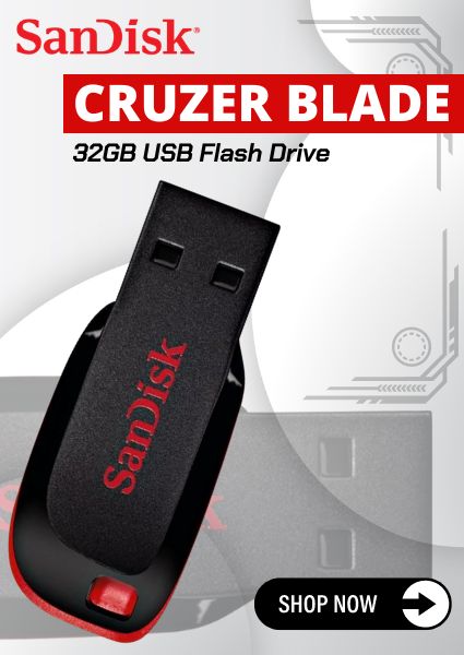 SanDisk Cruzer Blade 32GB USB Flash Drive