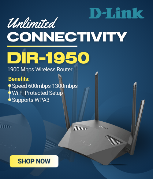 D-Link DIR-1950 1900 Mbps Wireless Router