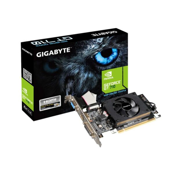 Gigabyte GeForce GT710 GV-N710D3-2GL 2GB DDR3 Graphics Card