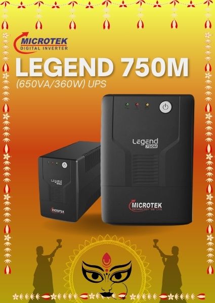 Microtek LEGEND 750M (650VA/360W) UPS