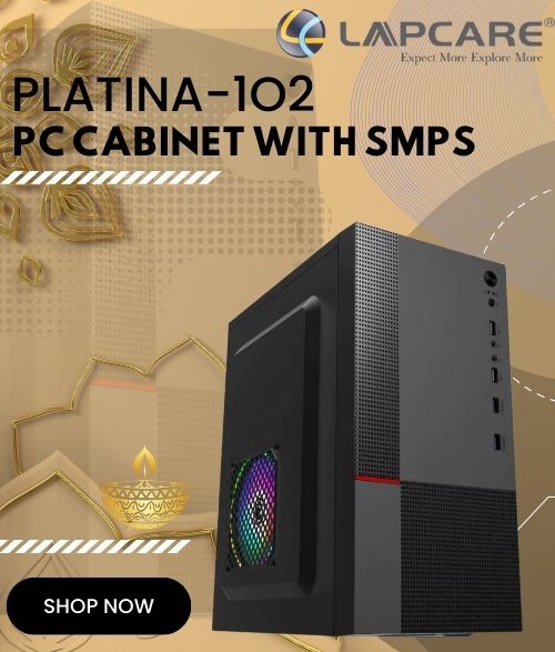 Lapcare Platina-102 PC Cabinet with SMPS