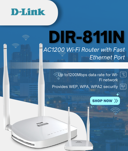 D-Link DIR-811IN Wireless Router