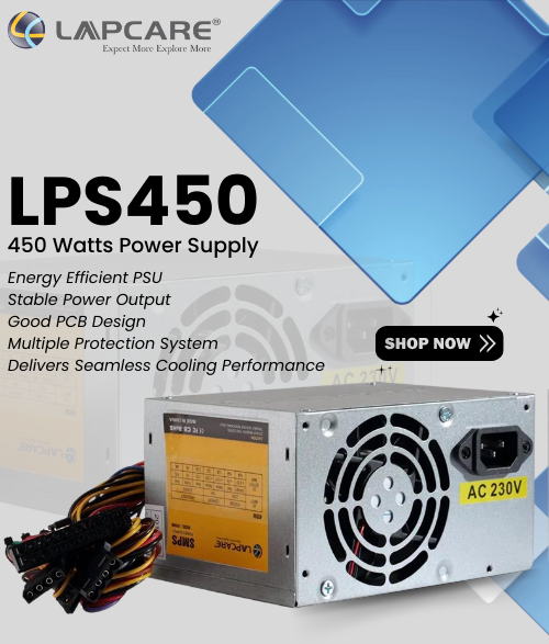 Lapcare LPS450 450 Watts Power Supply