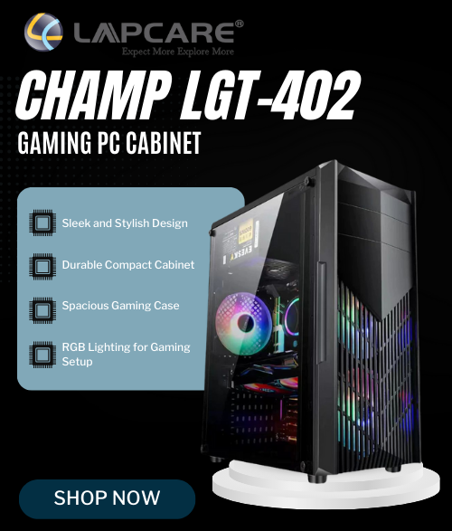 Lapcare Champ LGT-402 Gaming PC Cabinet