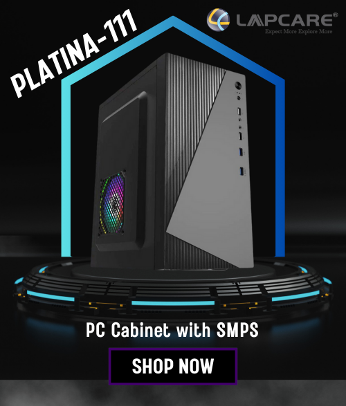 Lapcare Platina-111 PC Cabinet with SMPS