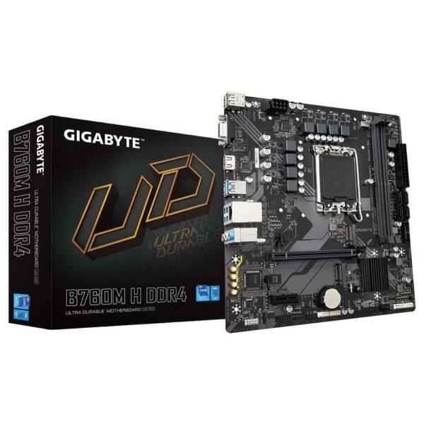 Gigabyte B760MH DDR4 Micro-ATX Motherboard