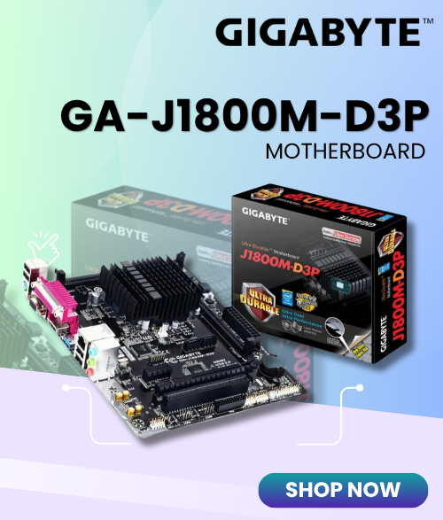 Gigabyte GA-J1800M-D3P Motherboard