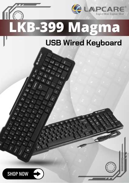 Lapcare LKB-399 Magma USB Wired Keyboard