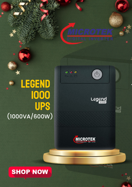 Microtek LEGEND 1000 UPS (1000VA/600W)