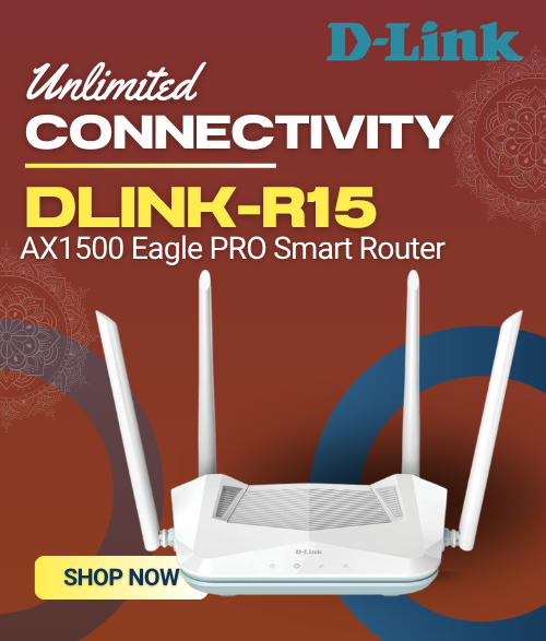 D-Link R15 AX1500 Eagle PRO Smart Router