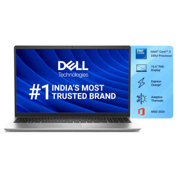 Dell 15.6" FHD Core 3 8GB RAM 512GB SSD Laptop (ODC15250020N1RINS1)