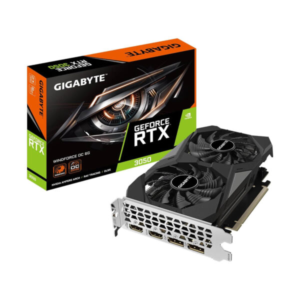 Gigabyte GeForce RTX 3050 Windforce OC 6GB GDDR6 Graphics Card