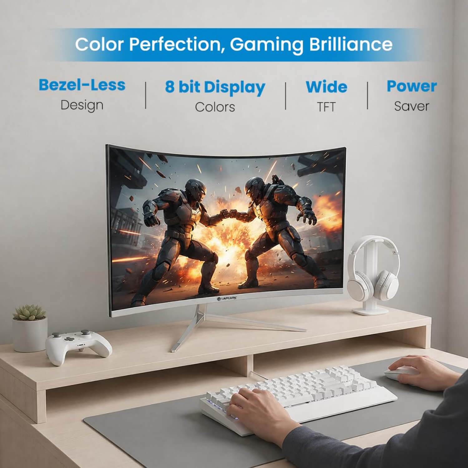 MNT_LAPCARE_32_CURVE_LM32WHCR(VGA+HDMI)-5 Lapcare LM32WHCR 32 Inch Curved Full HD LED Monitor