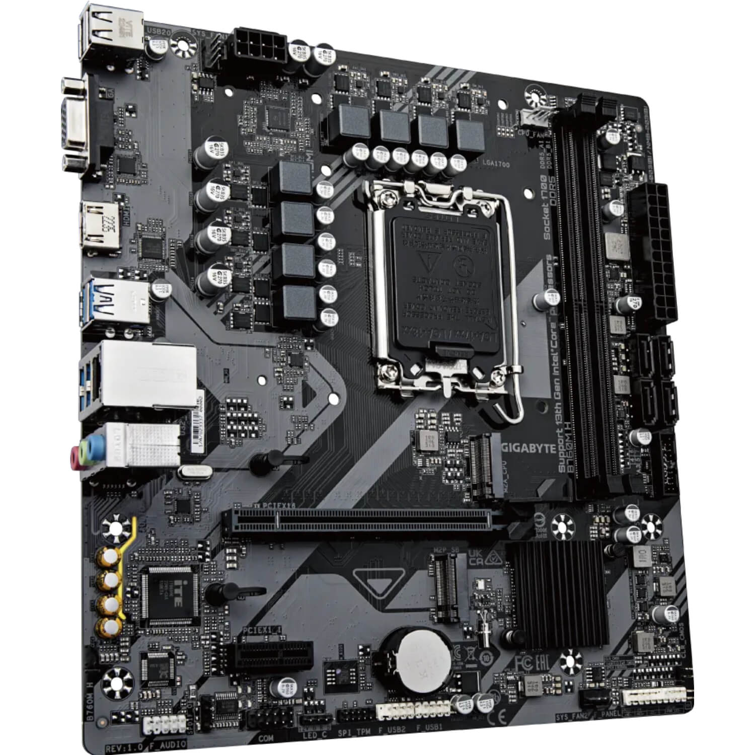 MTB_GIGABYTE_DDR5_GA-B760MH-3 Gigabyte B760M H DDR5 Motherboard