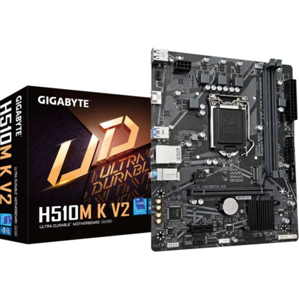 Gigabyte H510M K V2 Motherboard for Intel 10th & 11th Gen Processors
