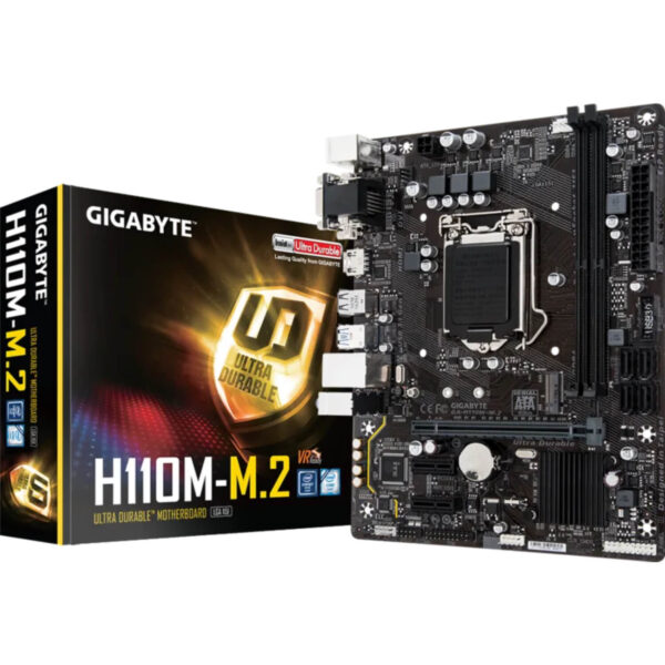 Gigabyte H110M M.2 Motherboard for Intel LGA1151 Processors