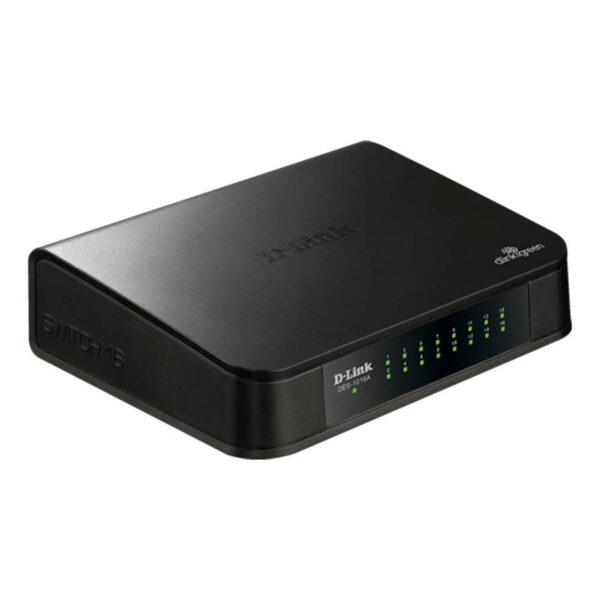 D-Link DES-1016A 16 Port 10/100 Mbps Unmanaged Fast Ethernet Switch