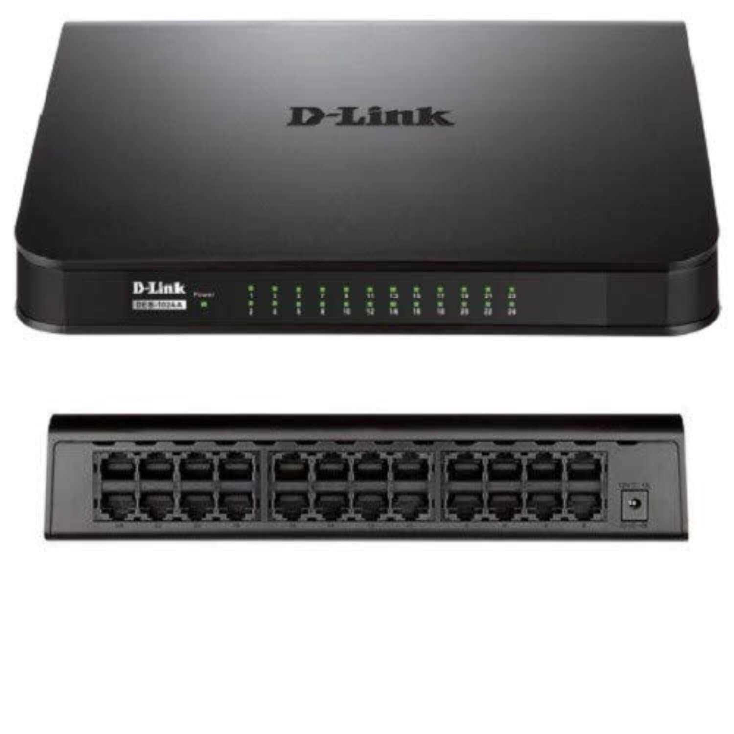 NP_SWT16PORT_UNMAGD_DES-1016A-3 D-Link DES-1016A 16 Port 10/100 Mbps Unmanaged Fast Ethernet Switch