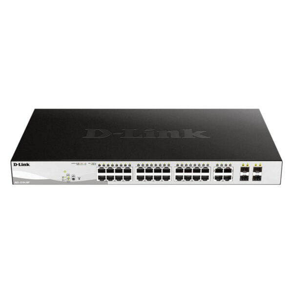 D-Link DGS-1210-28P 24 Port Gigabit PoE Smart Managed Switch