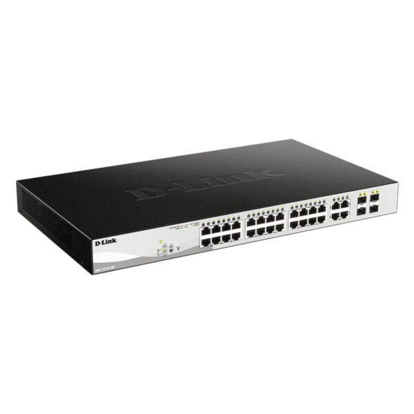 D-Link DGS-1210-28P 24 Port Gigabit PoE Smart Managed Switch