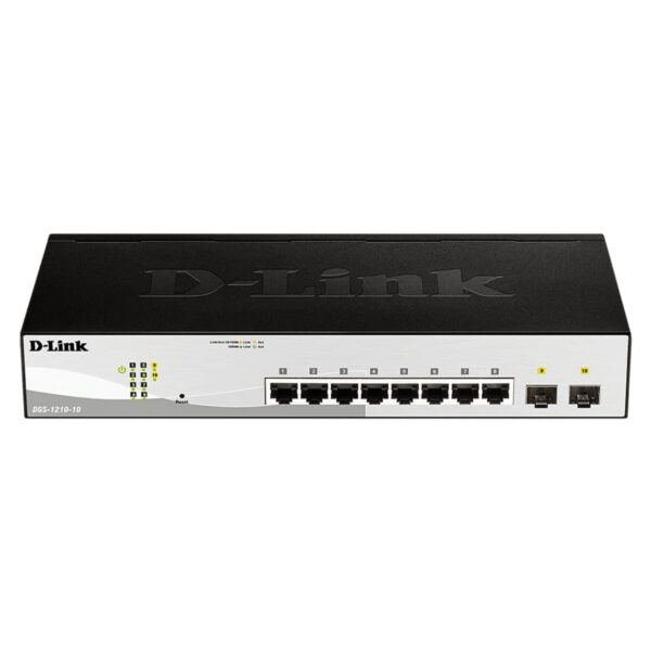D-Link DGS-1210-10 8 Port Smart Managed Gigabit Ethernet Switch