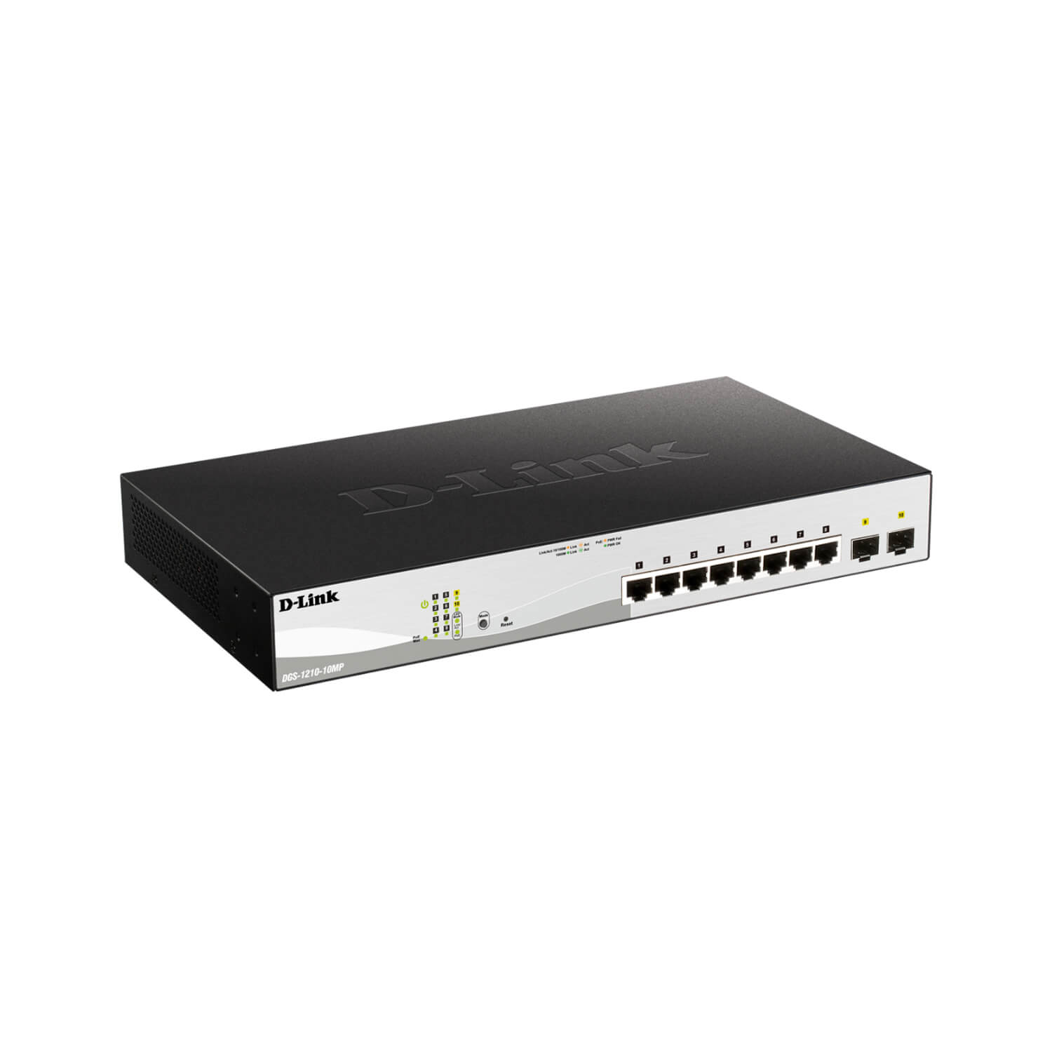 NP_SWT8PORT_SMART_MAGD_DGS-1210-10-2 D-Link DGS-1210-10 8 Port Smart Managed Gigabit Ethernet Switch