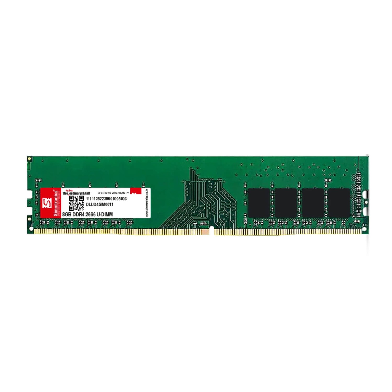 RM_SM_8GB_DDR4_DESKTOP2666-1 Simmtronics 8GB DDR4 2666MHz Desktop RAM