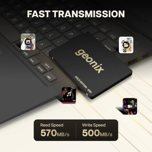 Geonix Supersonic SATA 2.5" 256GB Internal SSD