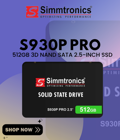 SIMMTRONICS S930P PRO 128GB 3D NAND 2.5-inch SSD