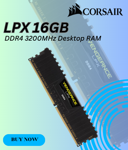 Corsair Vengeance LPX 16GB (16GBx1) DDR4 3200MHz Desktop RAM