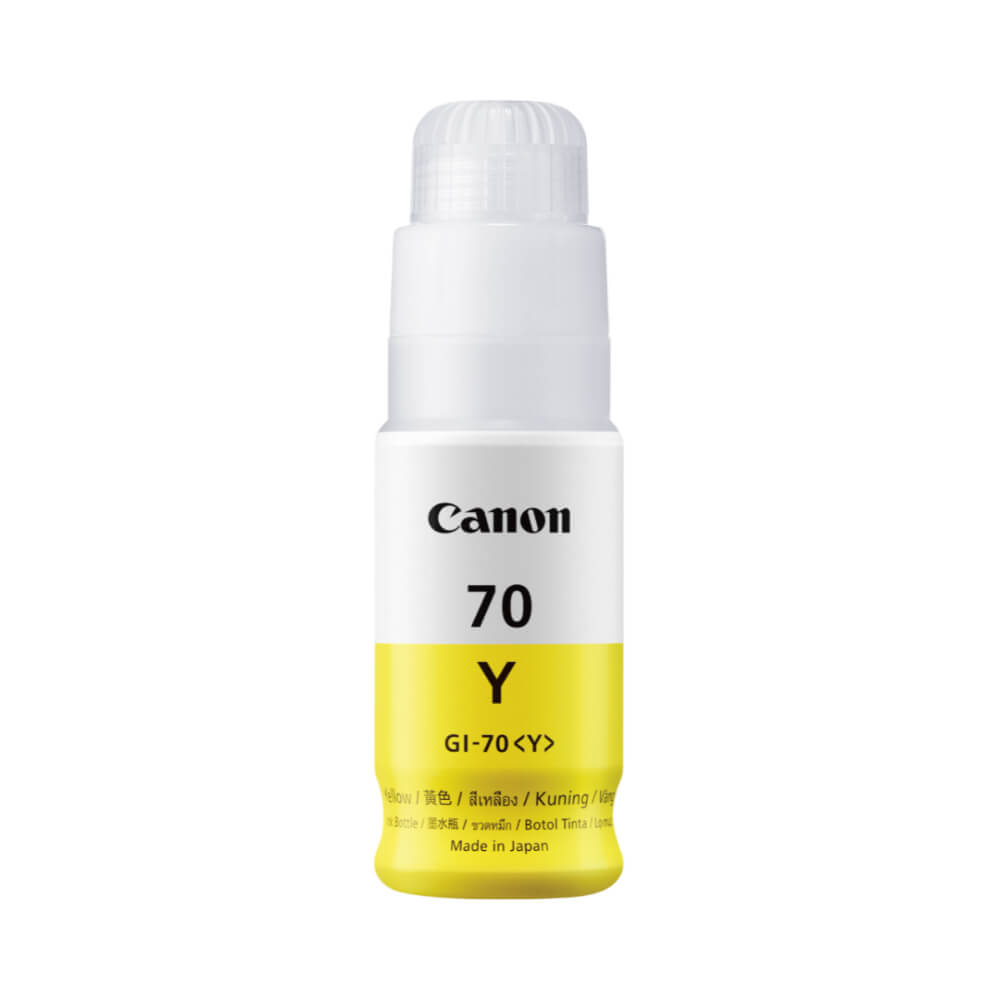 IB_CAN_GI-70_YLW-1 Canon GI-70 Yellow Ink Bottle