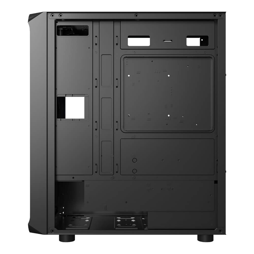 PC_205_AIR_BLK-4 Ant Esports 205 Air Mid Tower Gaming Cabinet (Black)