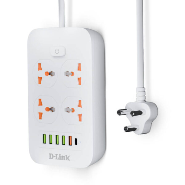 D-Link DPA-F451 Surge Protector 4 Sockets