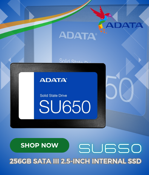 ADATA SU650 256GB SATA III 2.5-Inch Internal SSD