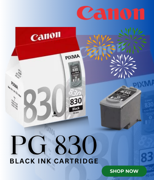Canon PG 830 Black Ink Cartridge